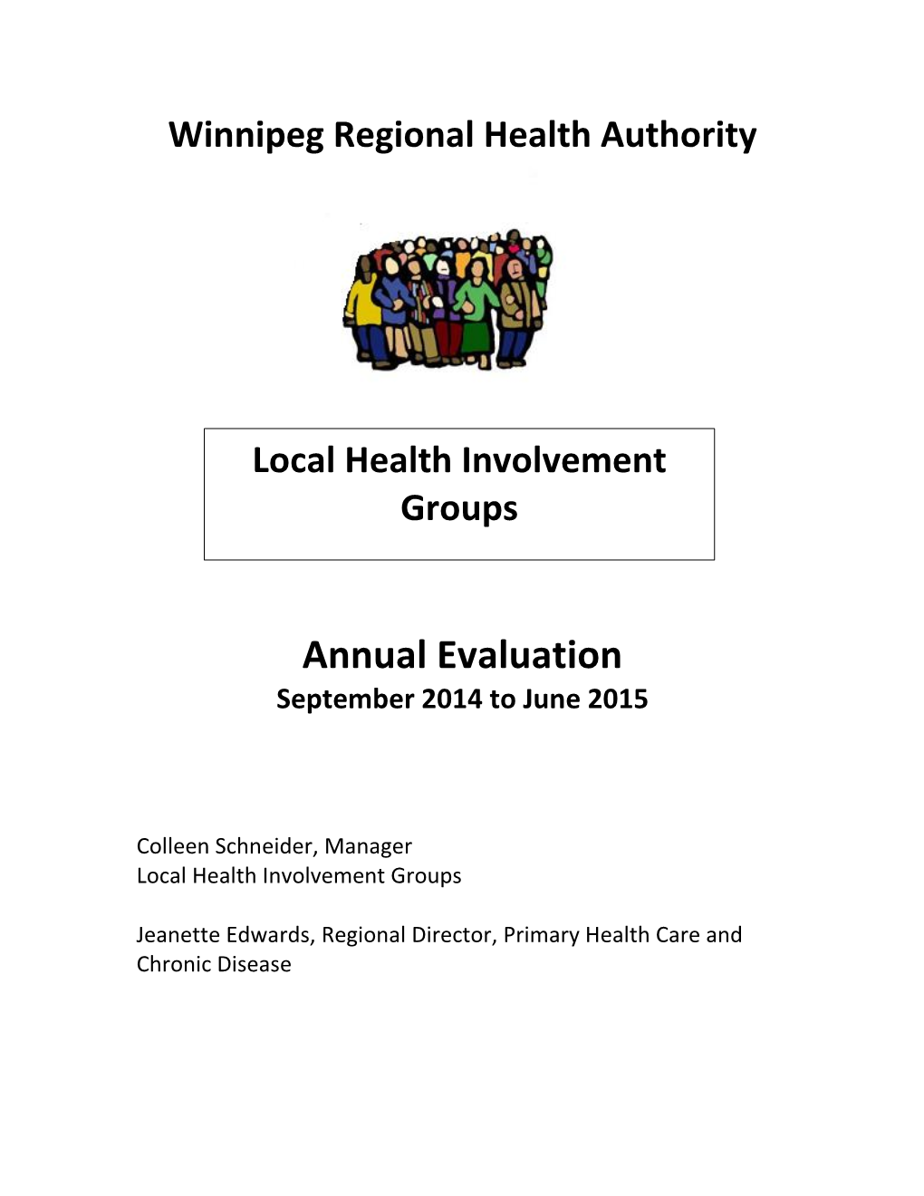 Annual Evaluation September 2014 to June 2015