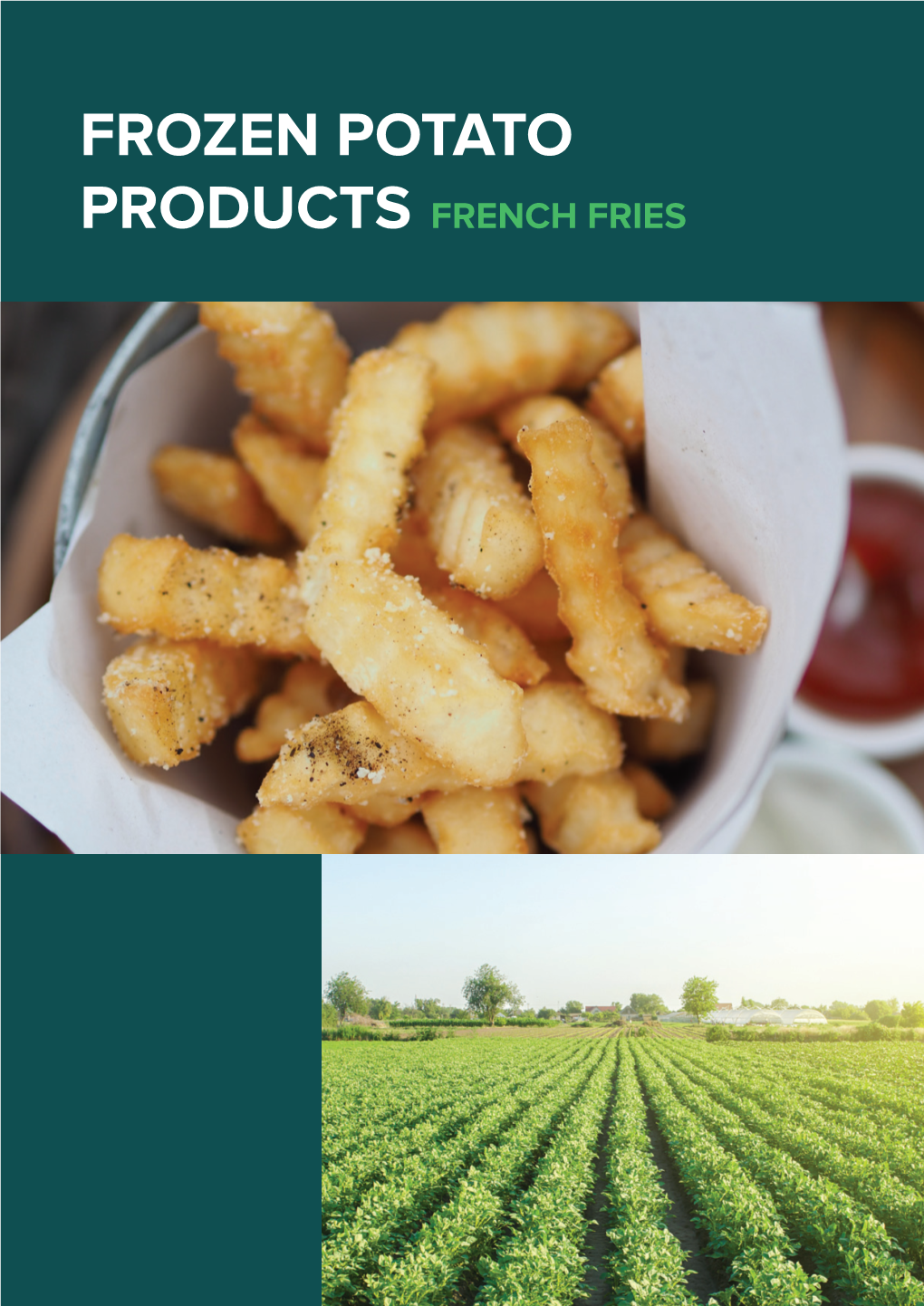 FROZEN POTATO PRODUCTS FRENCH FRIES We Supply French Fries and Specialty Potato Products to Every Continent