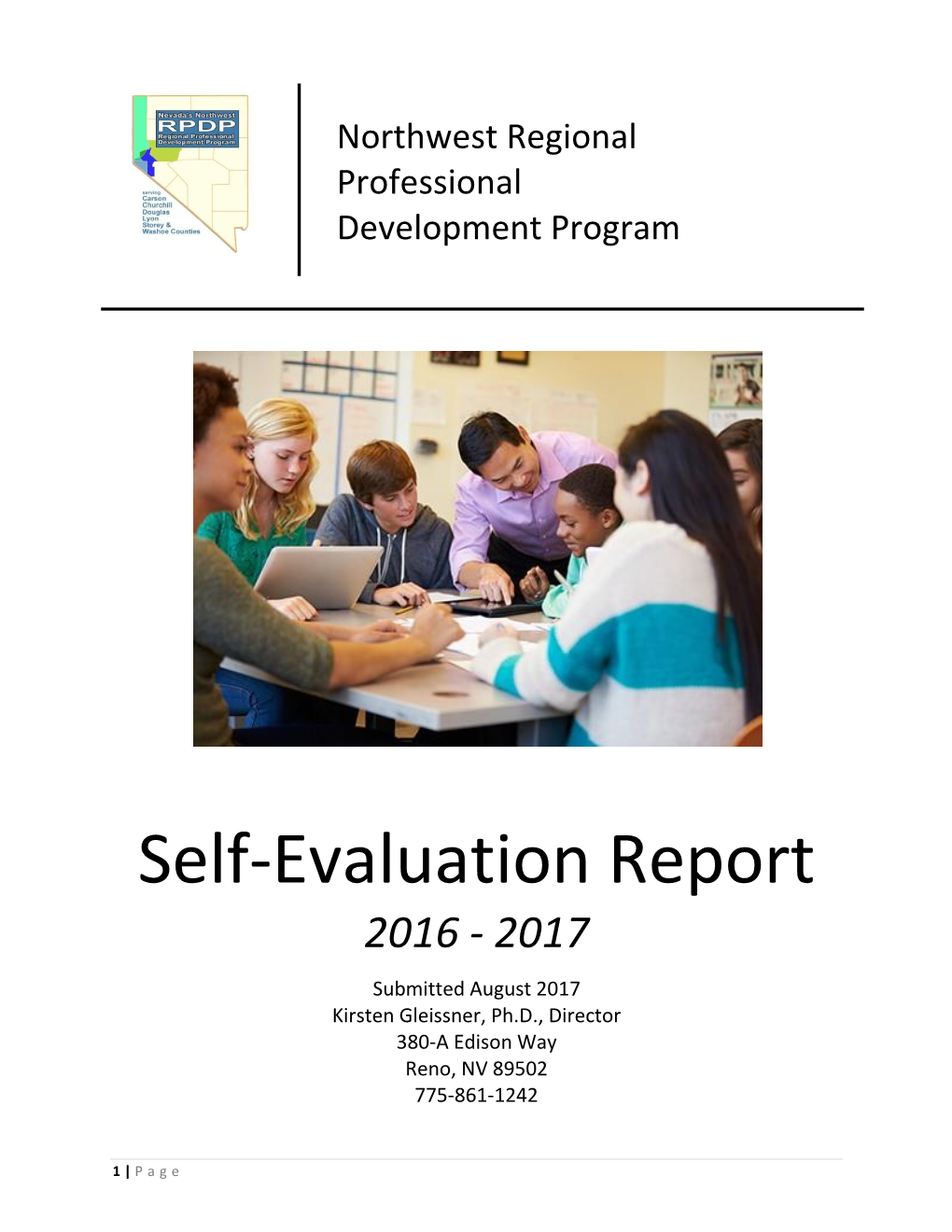 Self-Evaluation Report 2016 - 2017