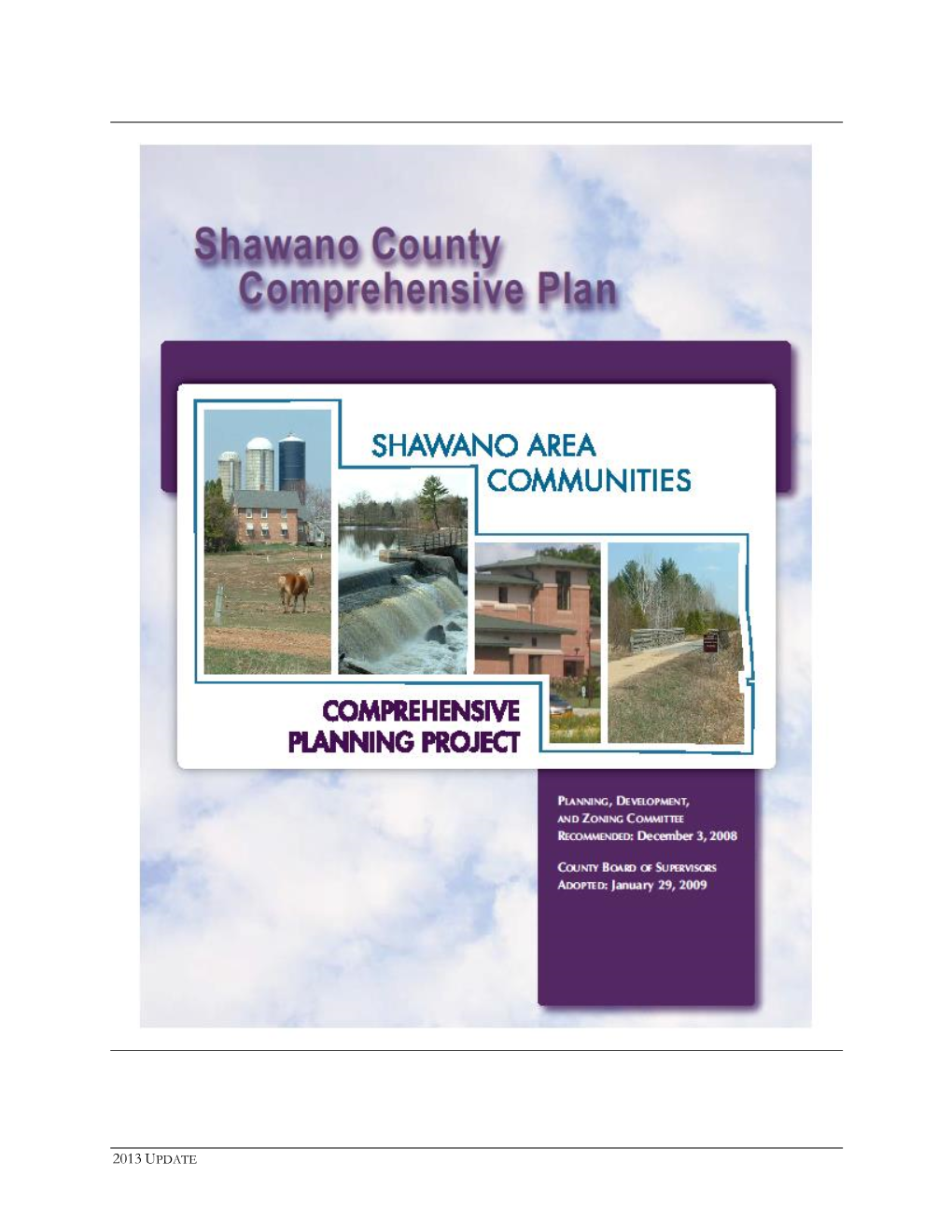 County Comprehensive Plan Comprehensive Plan