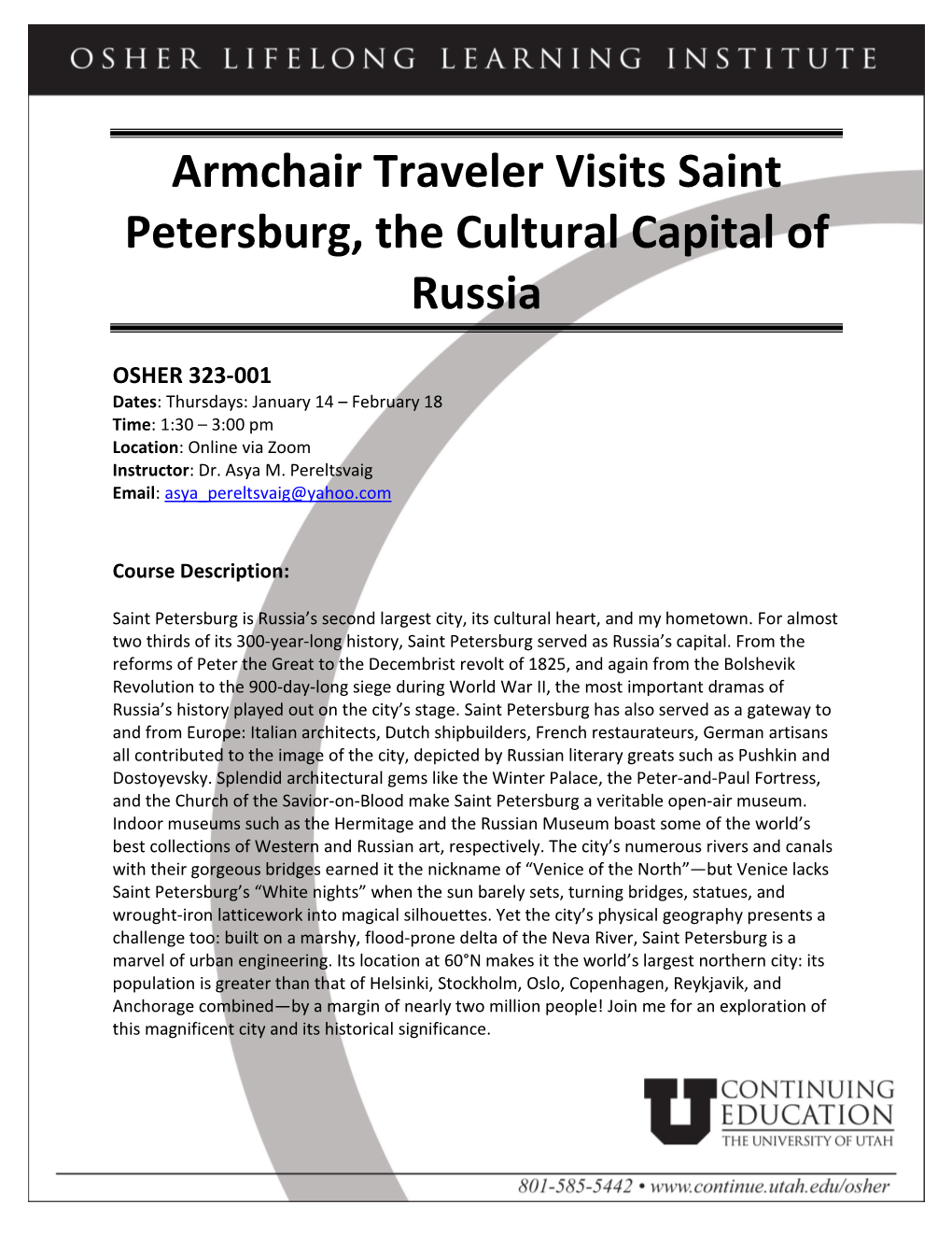 Armchair Traveler Visits Saint Petersburg, the Cultural Capital of Russia