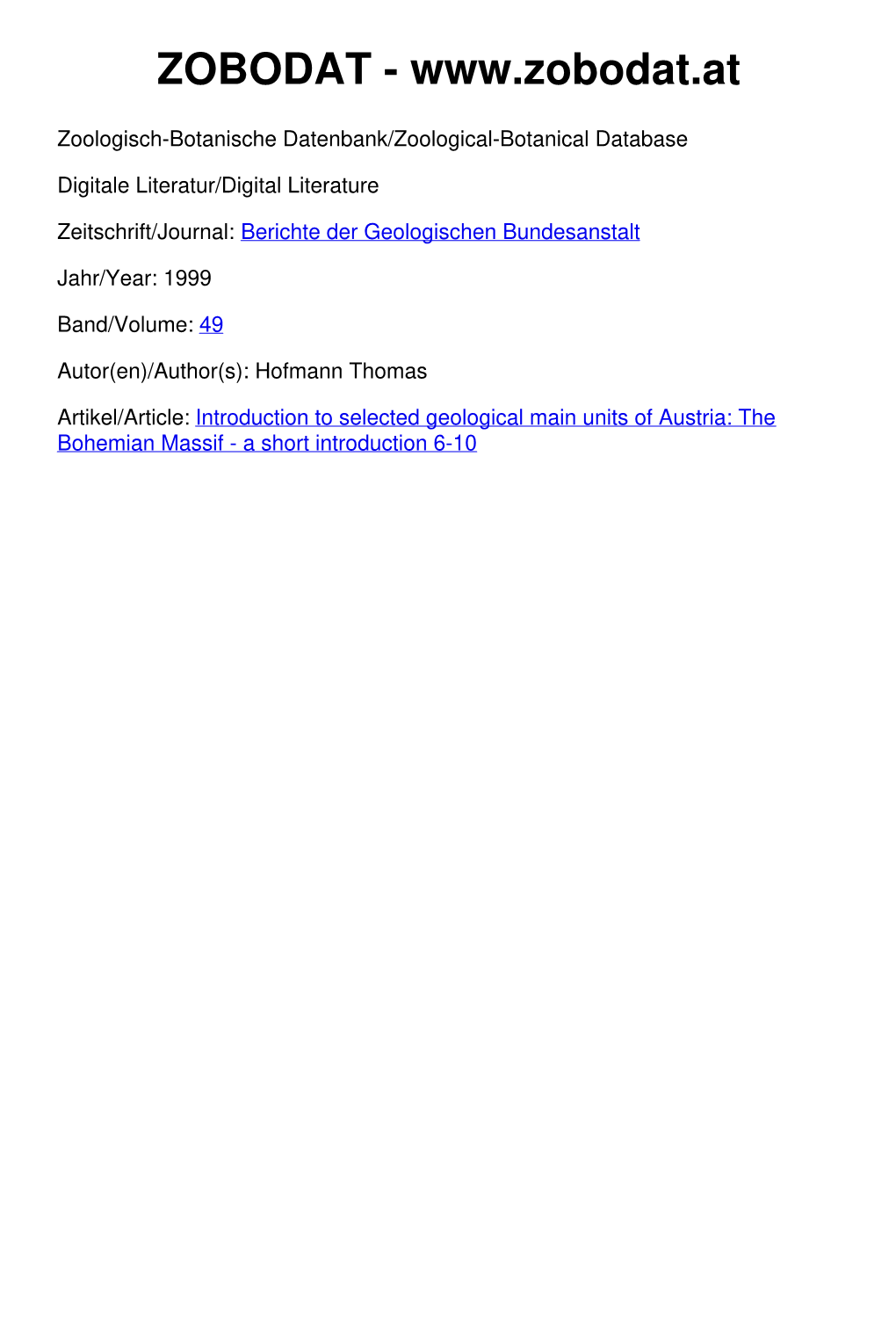 2. Introduction to Selected Geological Main Units of Austria 2.1