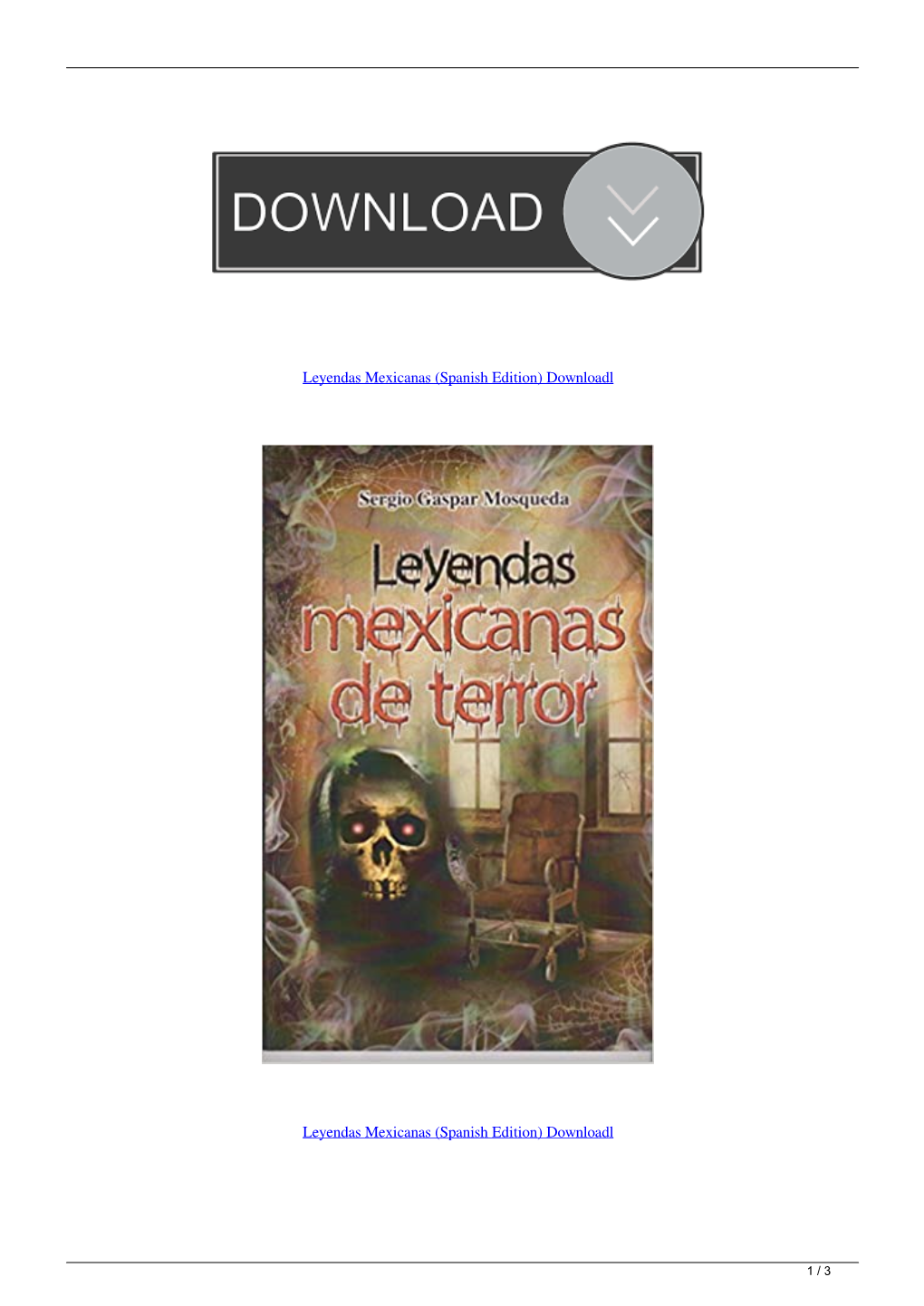 Leyendas Mexicanas Spanish Edition Downloadl