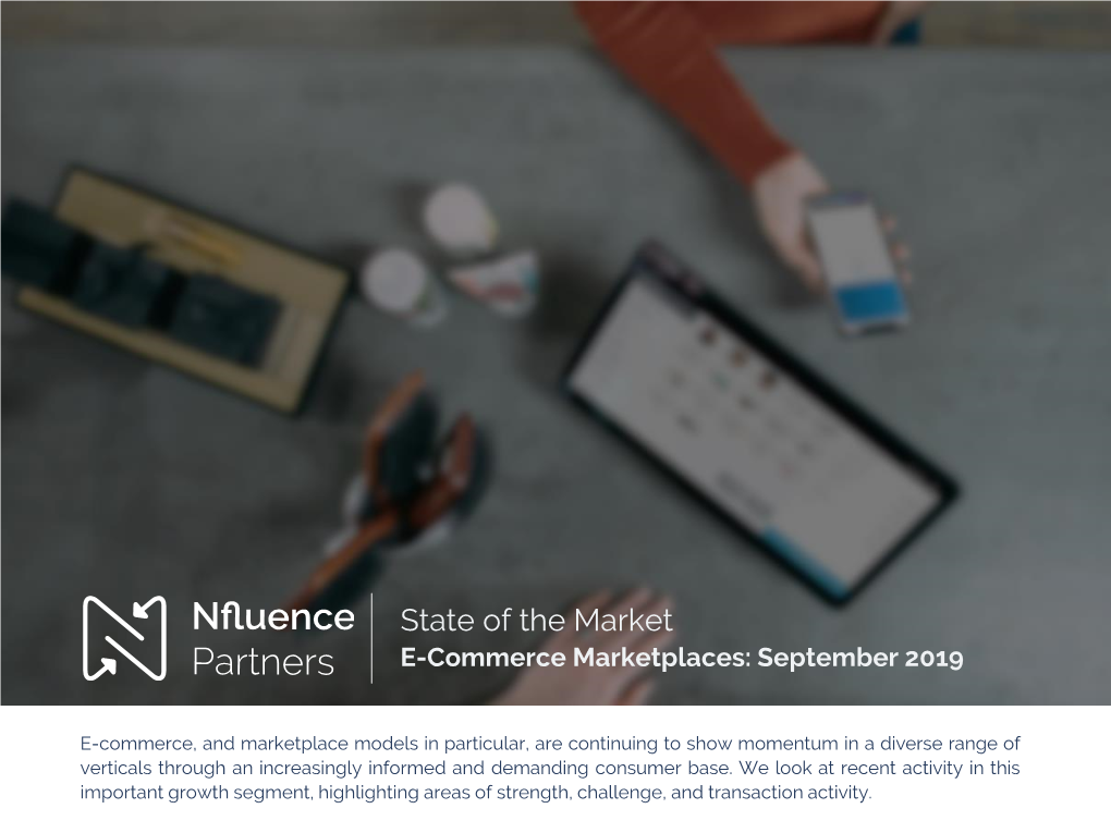 State of the Market E-Commerce Marketplaces: September 2019