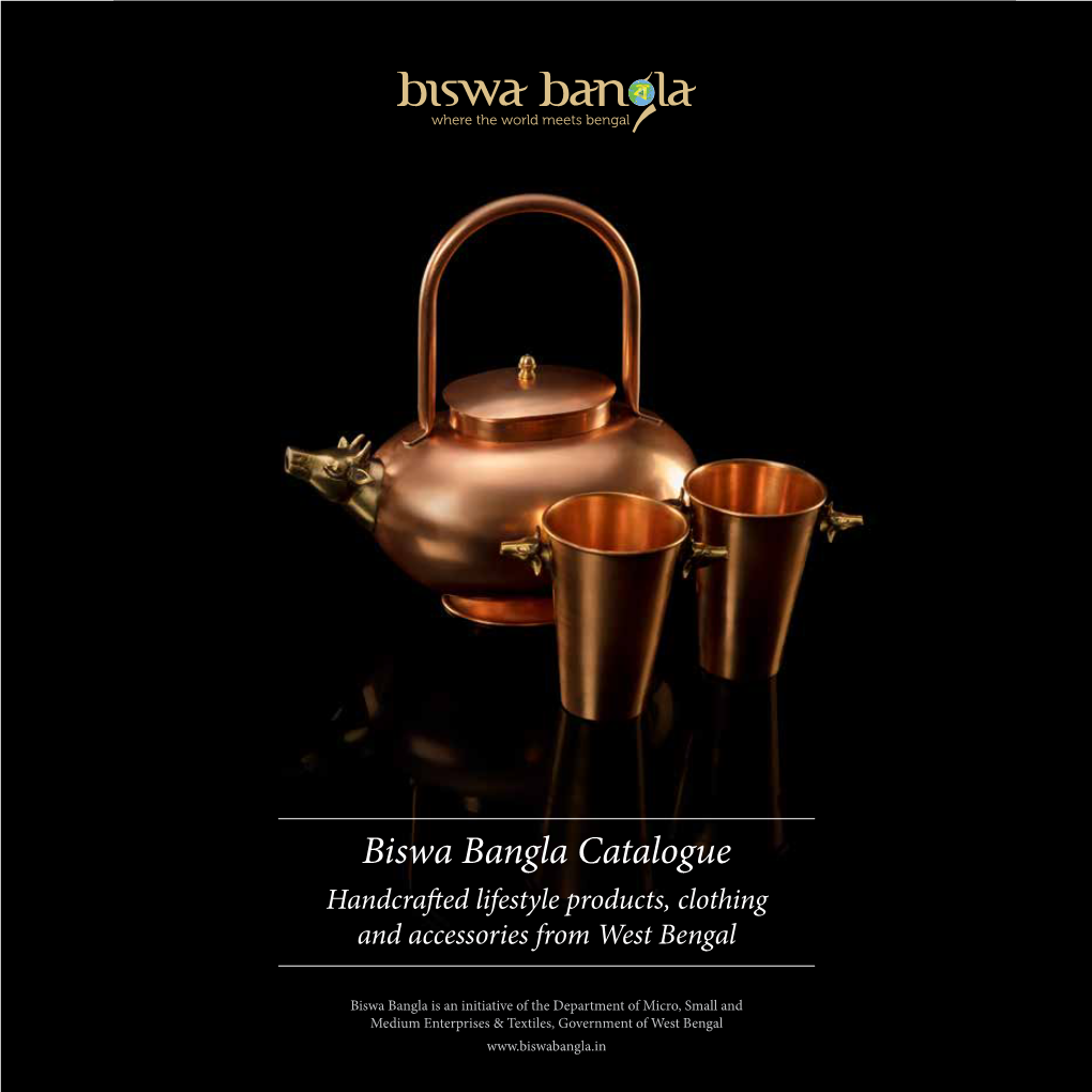 Biswa Bangla Catalogue Handcrafted Lifestyle Products, Clothing and Accessories from West Bengal