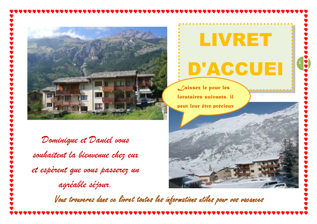 Livret D'accuei L