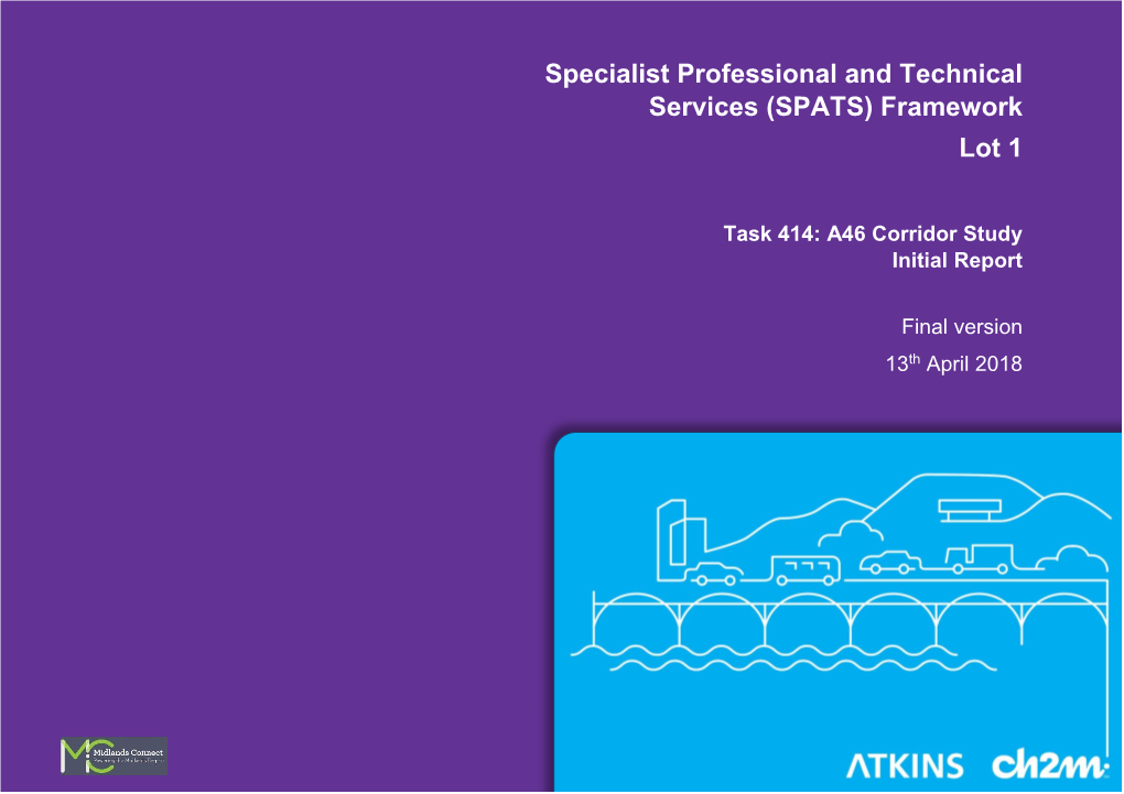 Specialist Professional and Technical Services (SPATS) Framework Lot 1