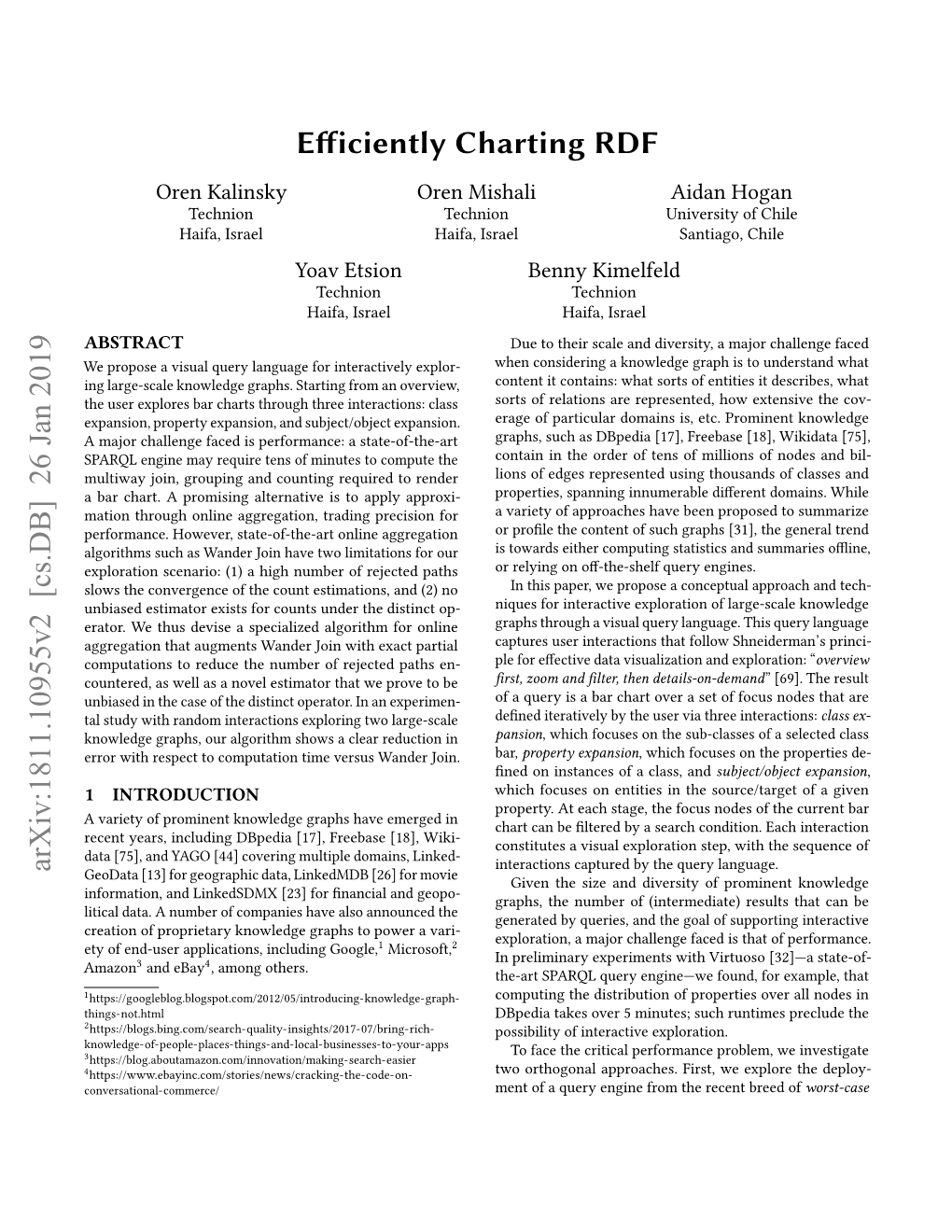 Efficiently Charting