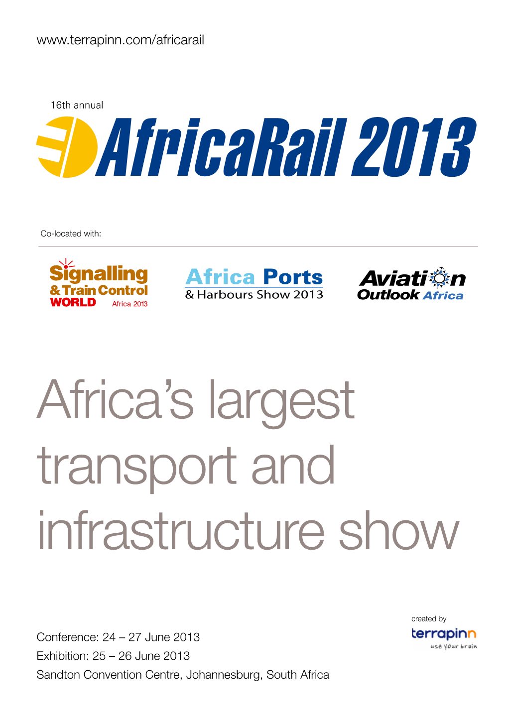 Africa's Largest Transport and Infrastructure Show