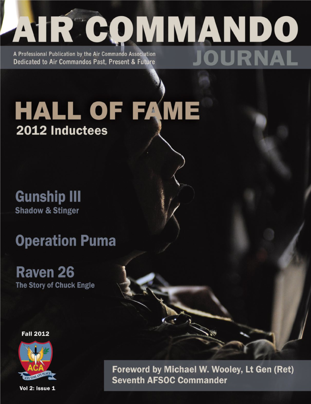 Air Commando Journal, Fall 2012