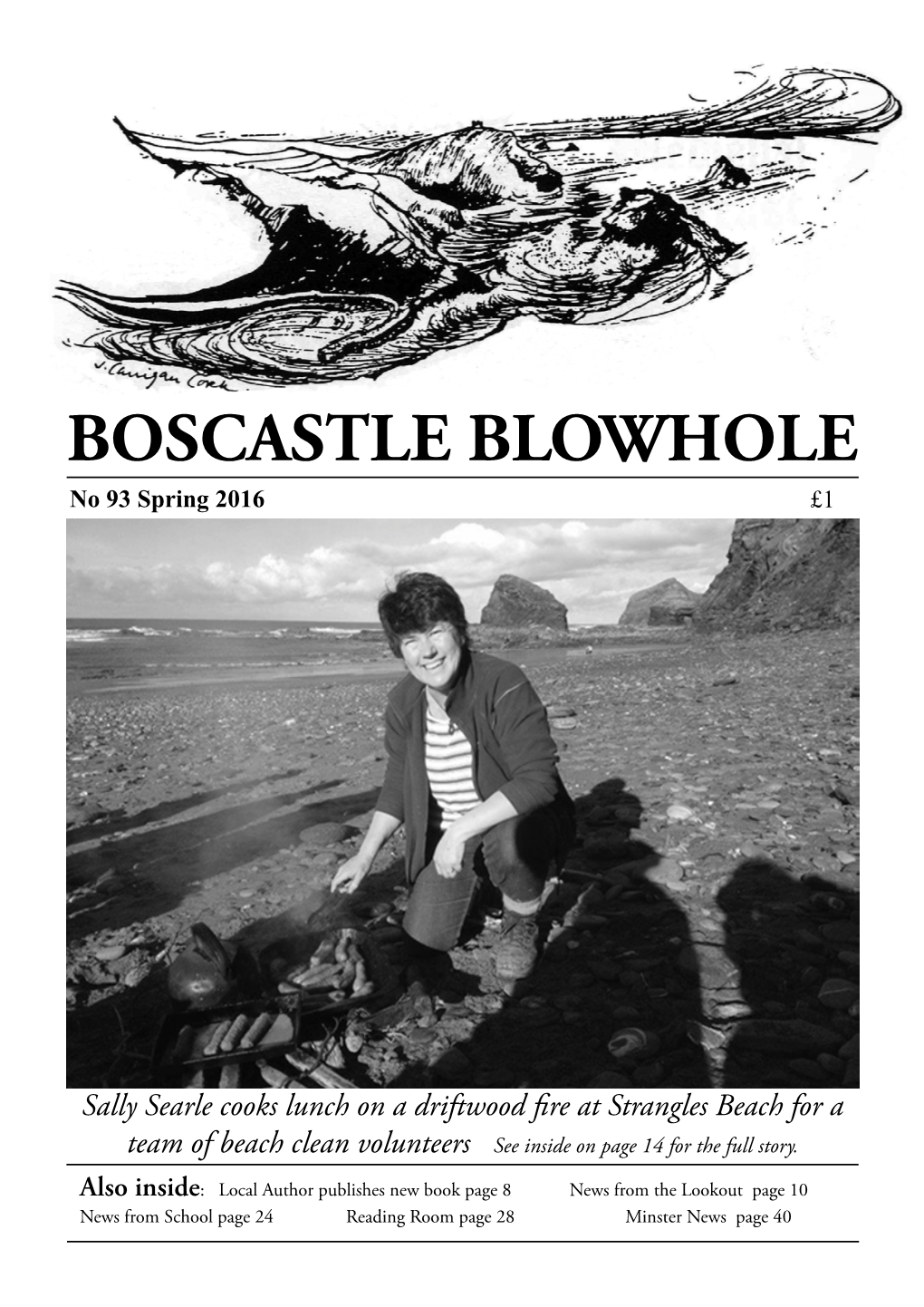 BOSCASTLE BLOWHOLE No 93 Spring 2016 £1