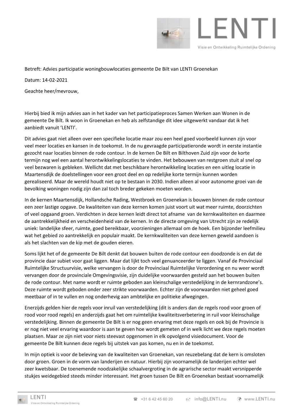 J. De Wit - LENTI__- Advies.Pdf