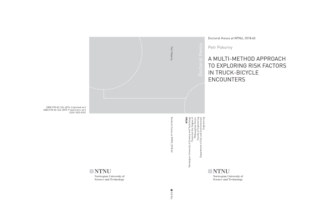 A Multi-Method Approach to Exploring Risk Factors in Truck-Bicycle Encounters