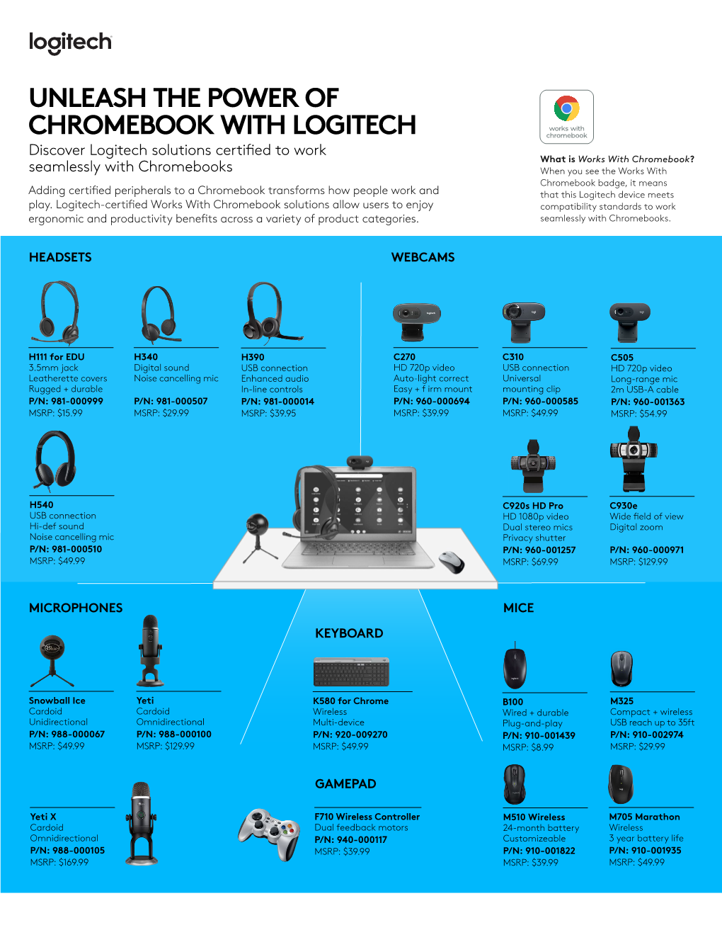 Unleash the Power of Chromebook with Logitech