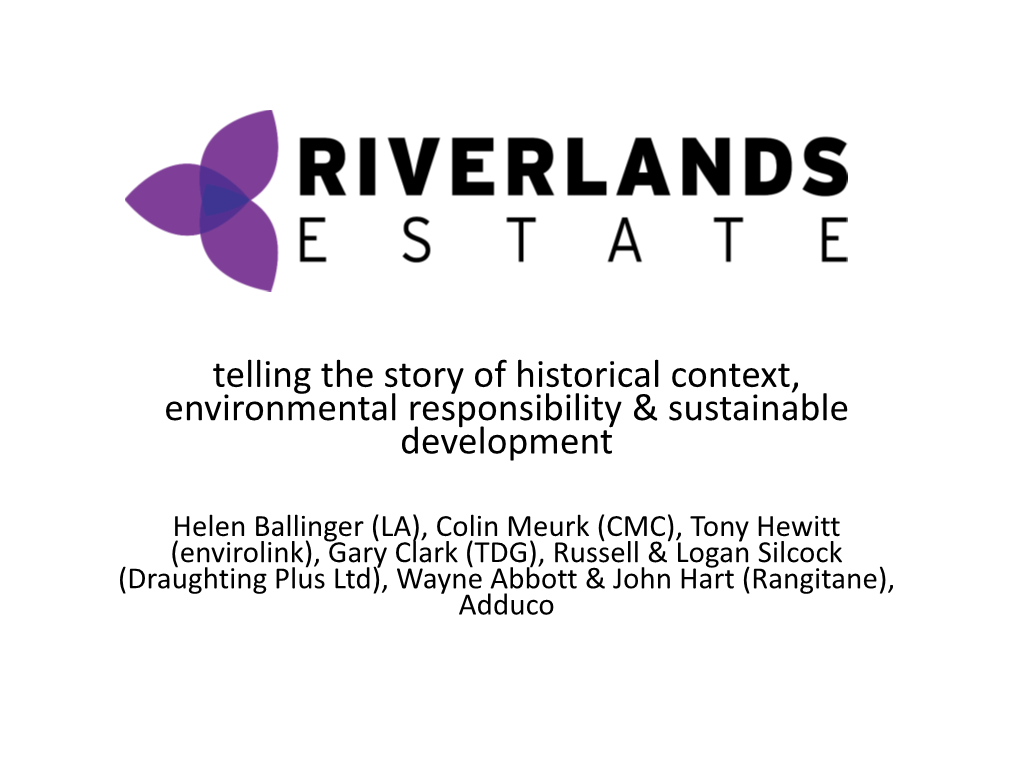 Riverlands Estate