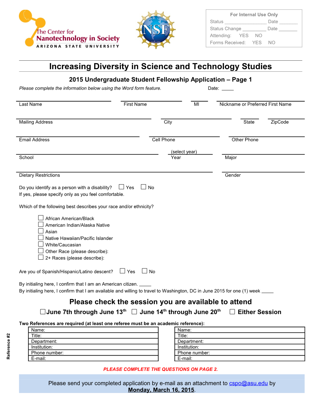 Increasing Diversity in Science and Technology Studies