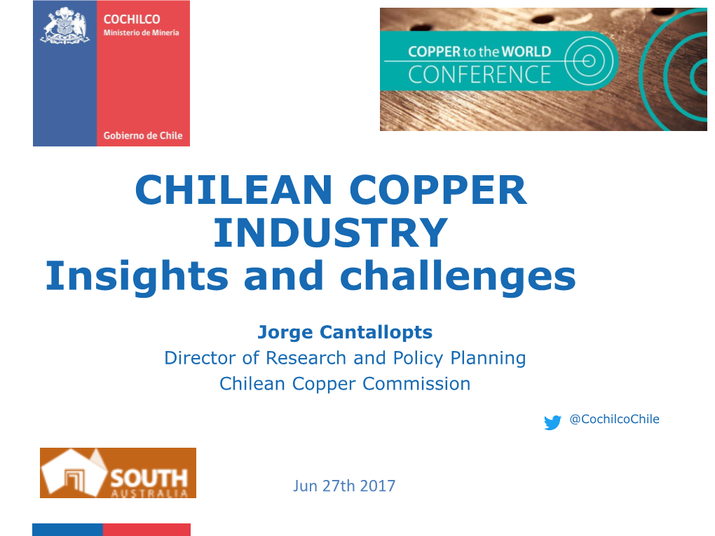 CHILEAN COPPER INDUSTRY Insights and Challenges