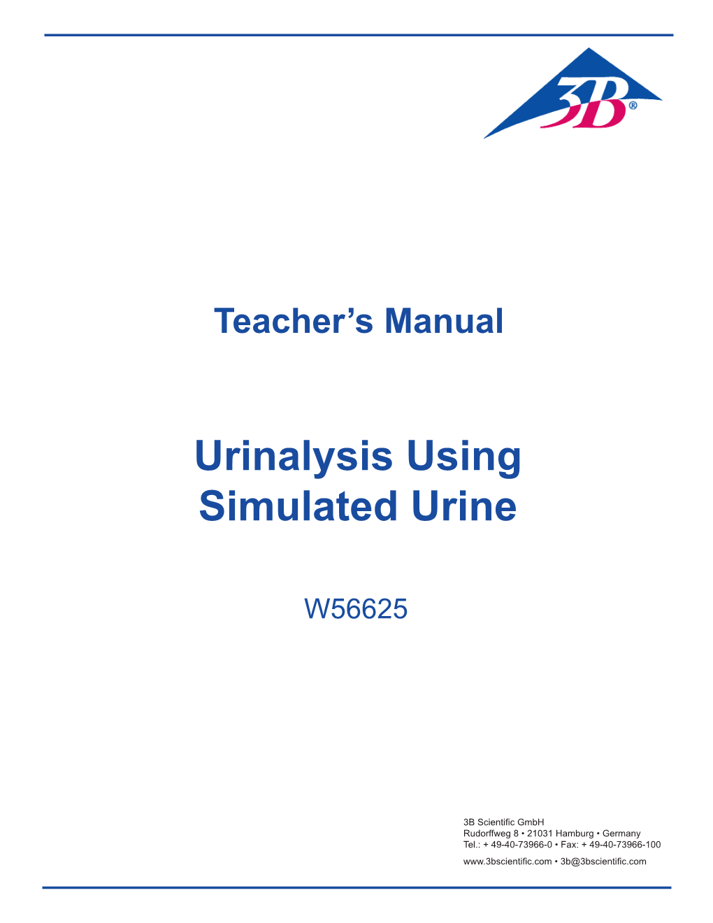 Urinalysis Using Simulated Urine