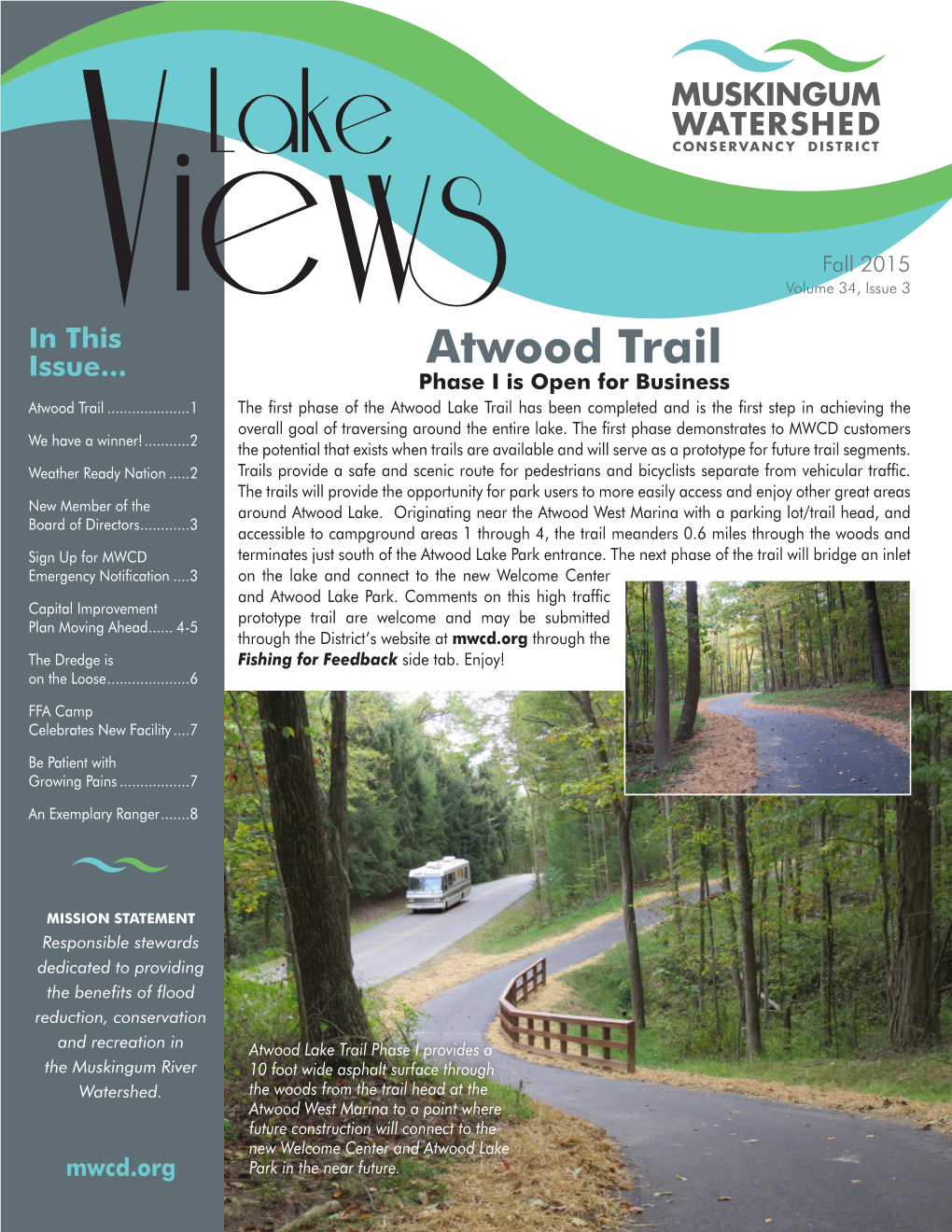 Atwood Trail Phase I Is Open for Business Atwood Trail