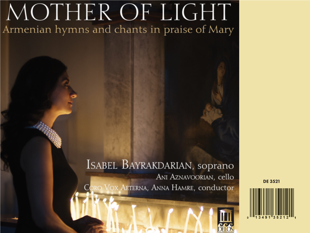 DE 3521 MOTHER of LIGHT Armenian Hymns and Chants in Praise of Mary