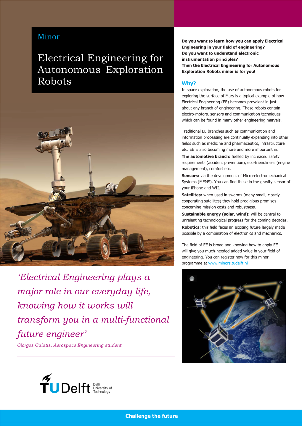 Electrical Engineering for Autonomous Exploration Robots