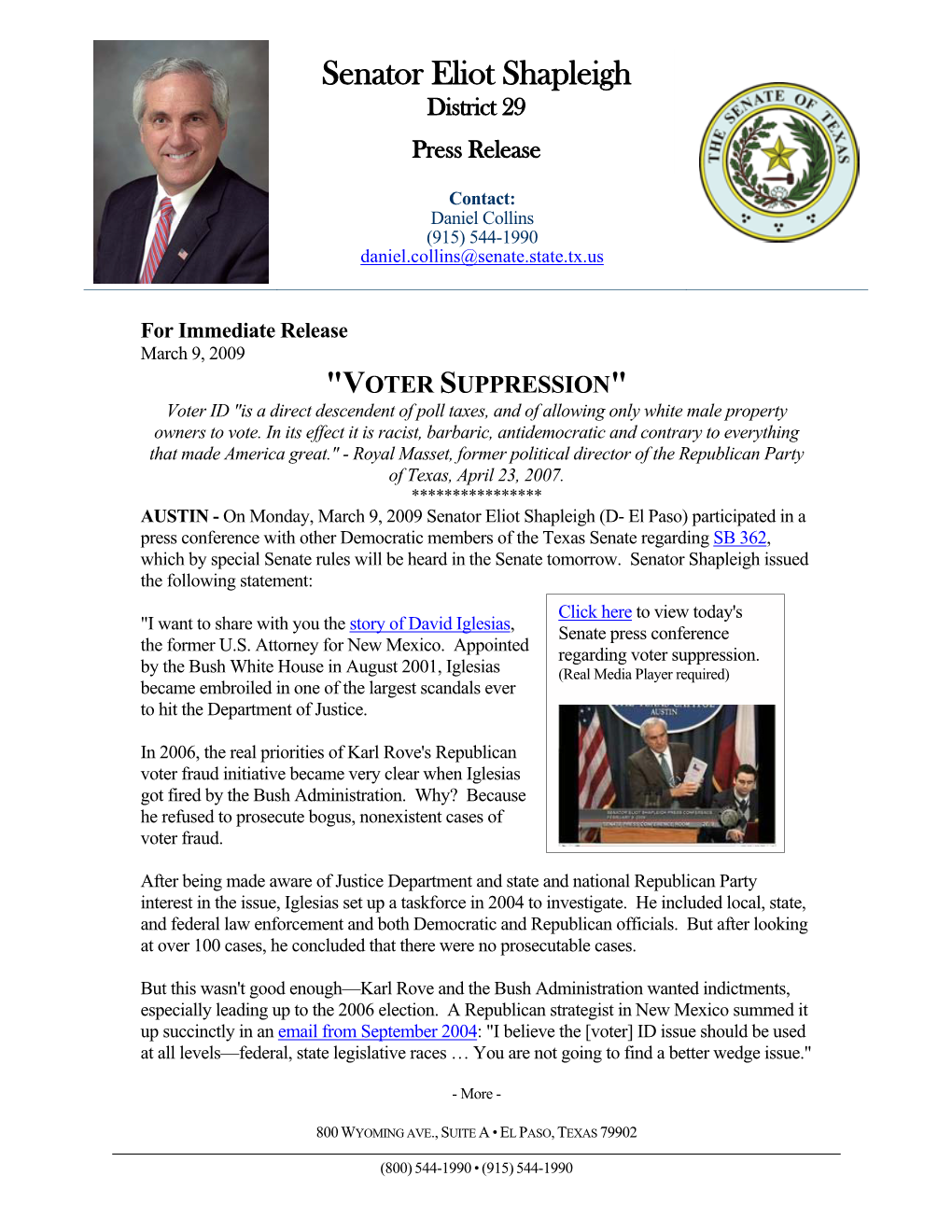 VOTER SUPPRESSION" Voter ID "Is a Direct Descendent of Poll Taxes, and of Allowing Only White Male Property Owners to Vote