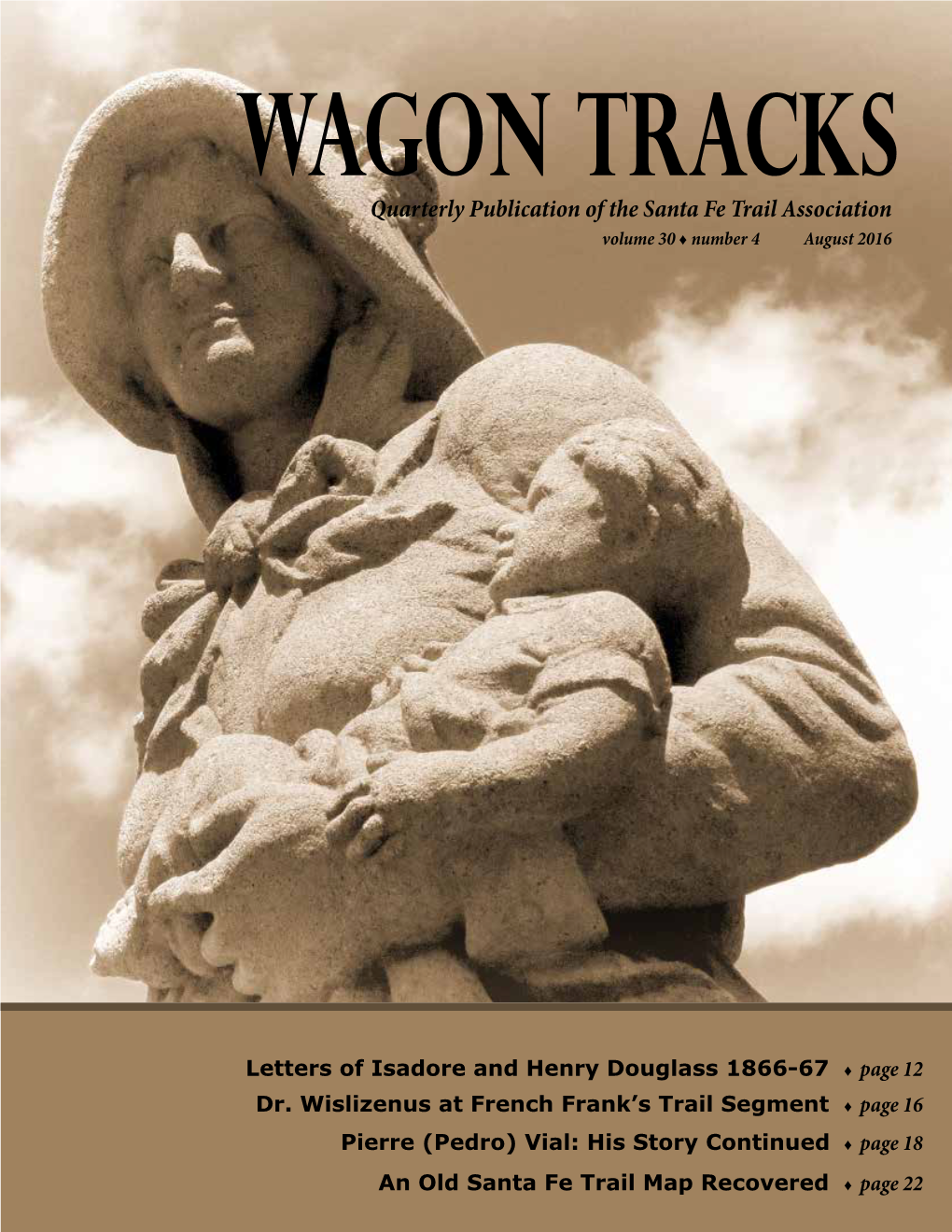 Wagon Tracks, Volume 30, Number 4, August