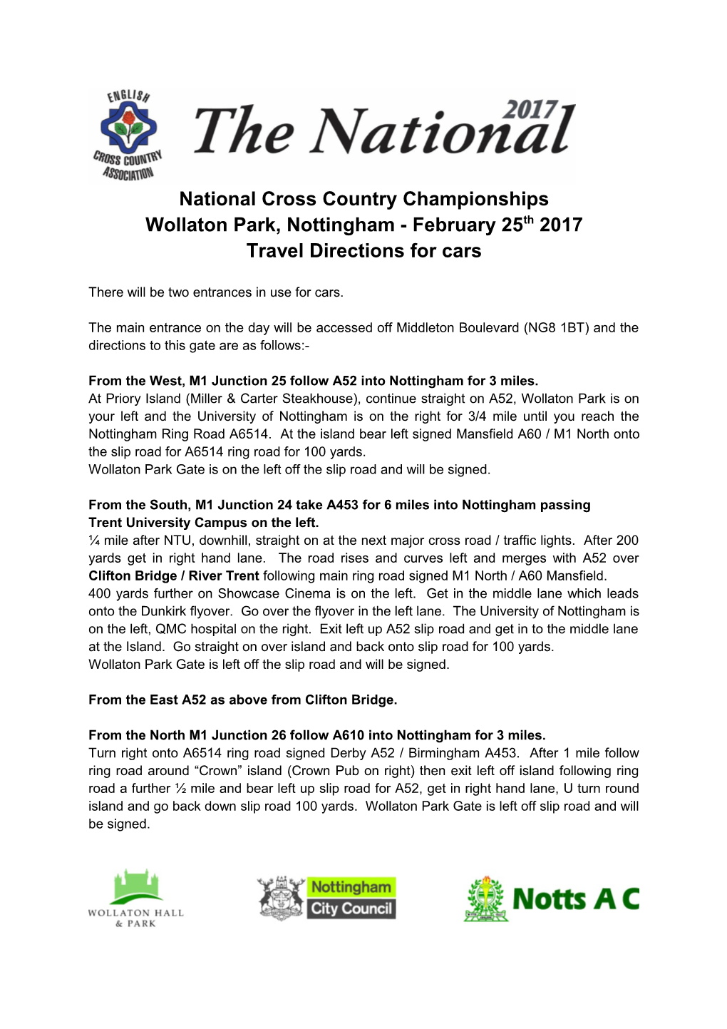 National Cross Country Championships