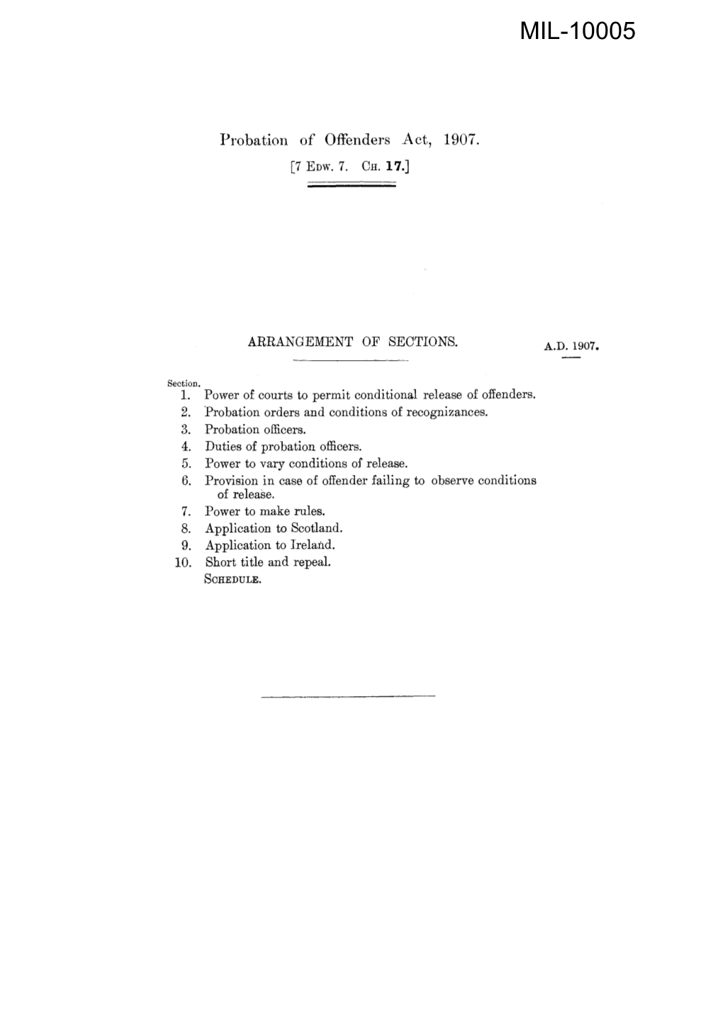 Legislation Part 1