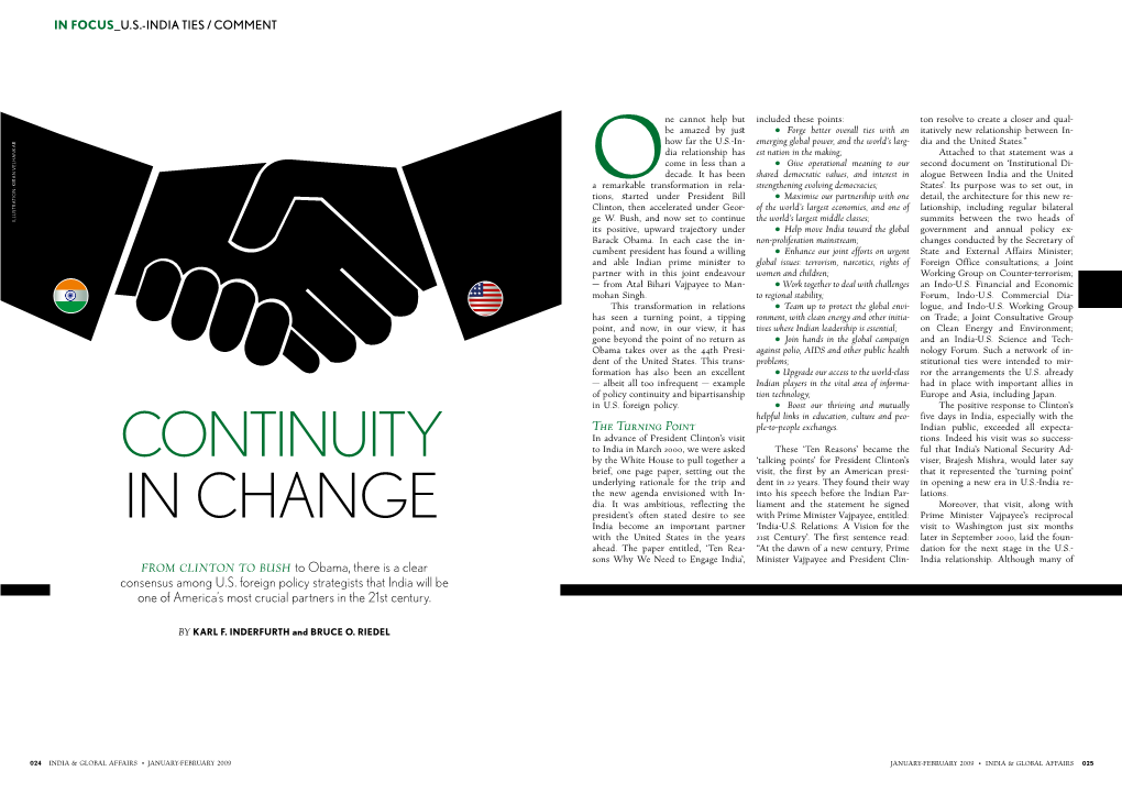 Continuity in Change