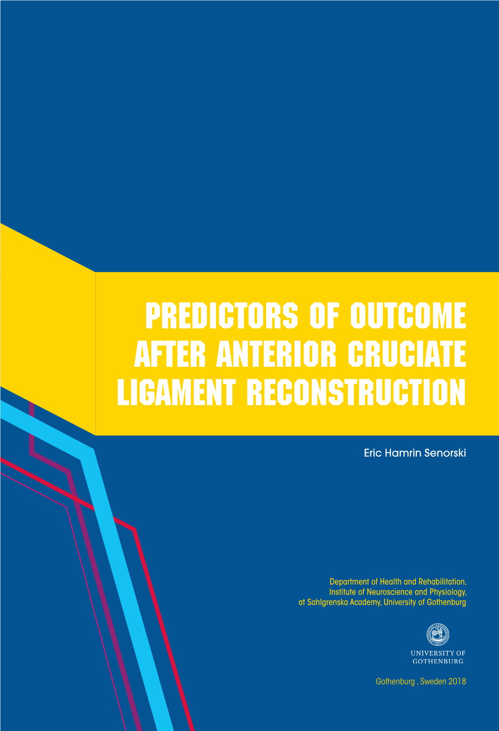 Predictors of Outcome After Anterior Cruciate Ligament Reconstruction