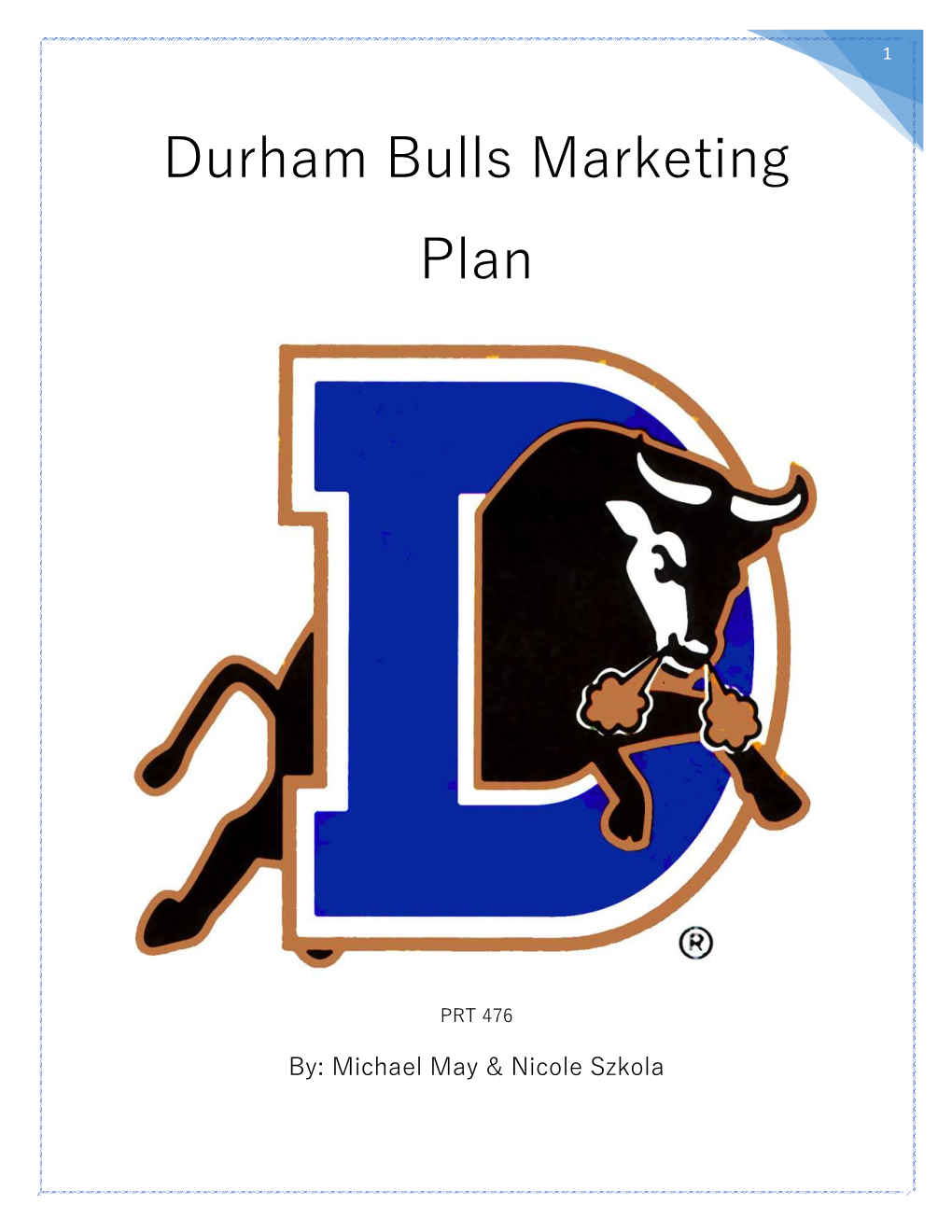 Durham Bulls Marketing Plan