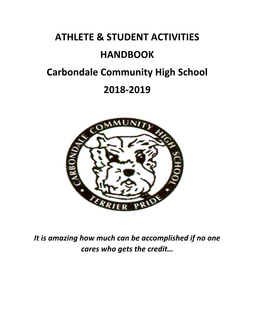 Athlete & Student Activities