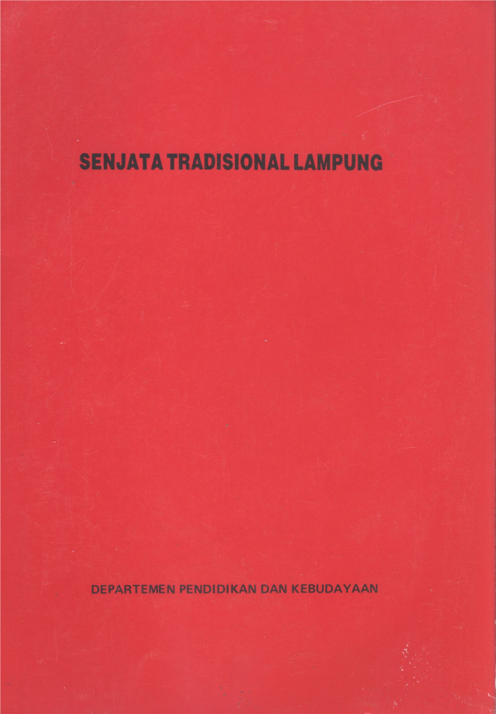 Senjata Tradisional Lampung