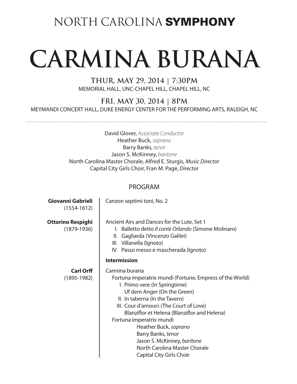 Carmina Burana