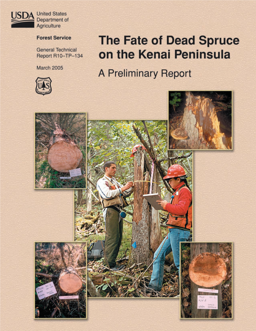 The Fate of Dead Spruce on the Kenai Peninsula a Preliminary Report