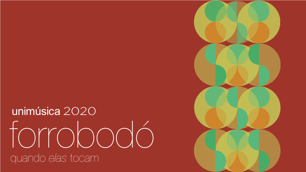 Forrobodó 2020 Artistas