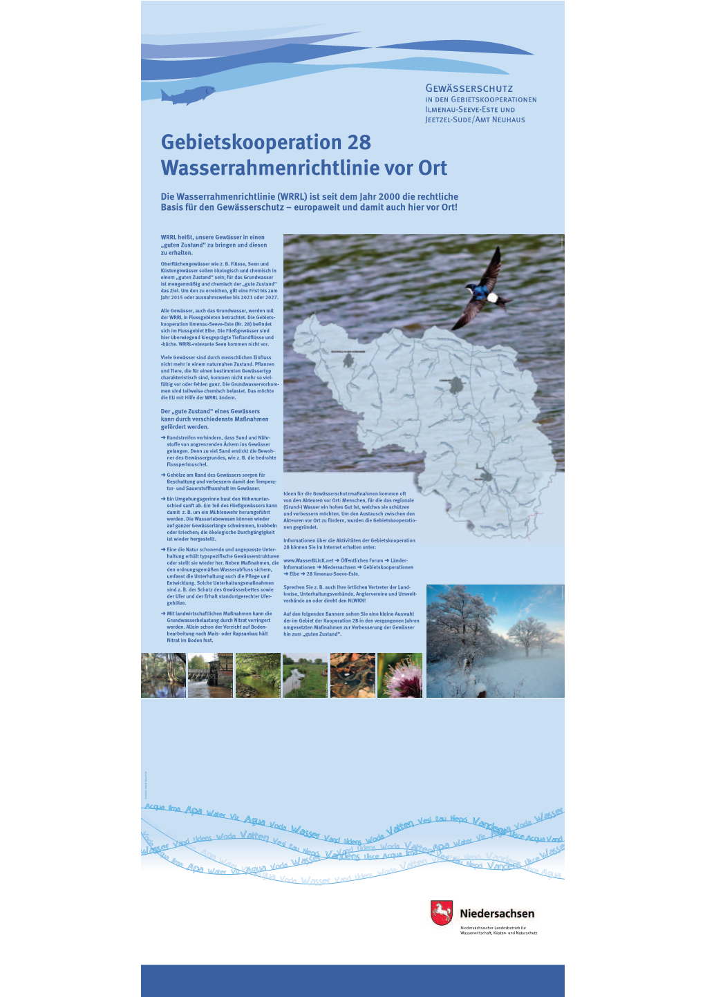 Gebietskooperation 28 Wasserrahmenrichtlinie Vor Ort