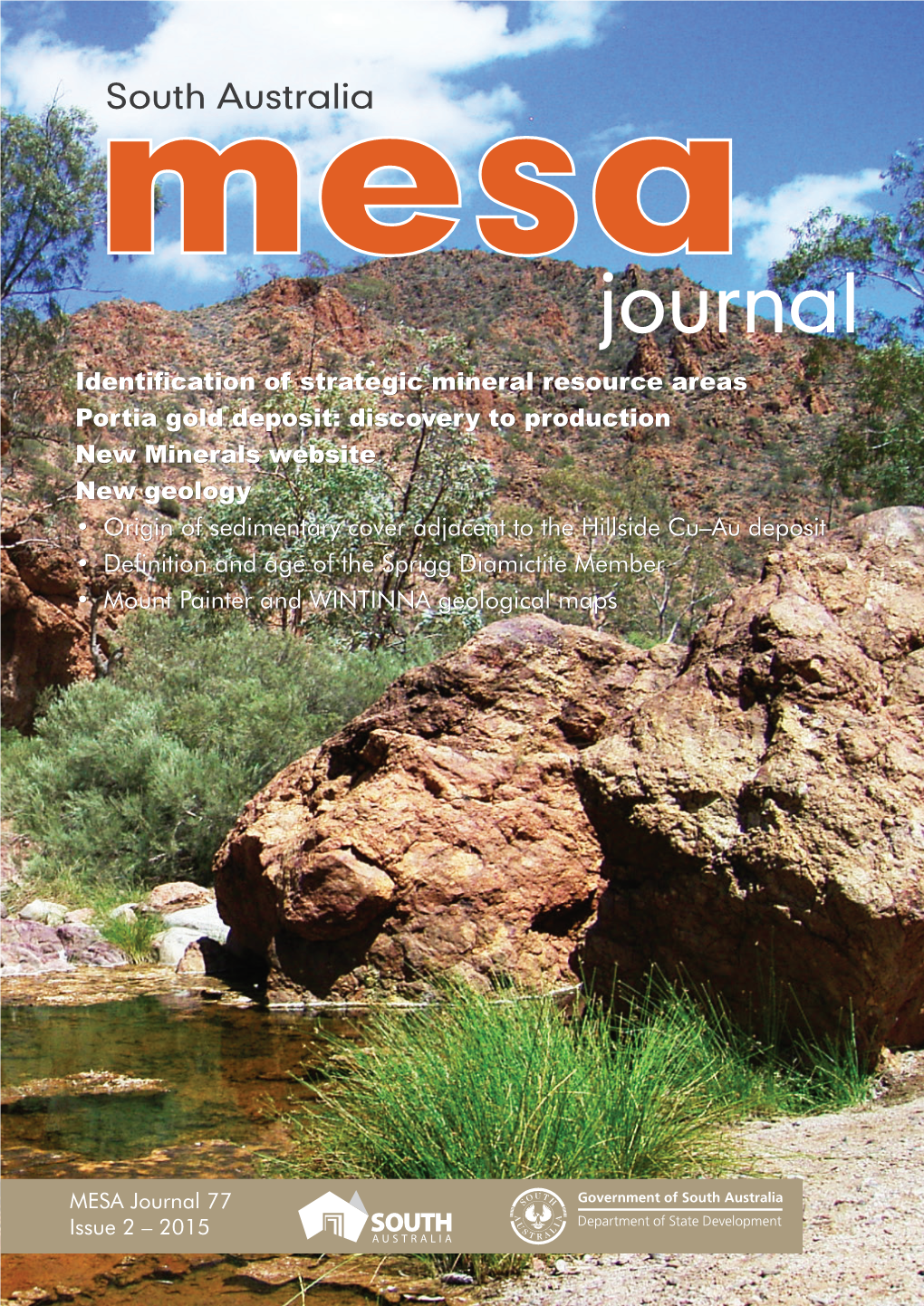 MESA Journal 77 Issue 2 – 2015 Minister’S Message