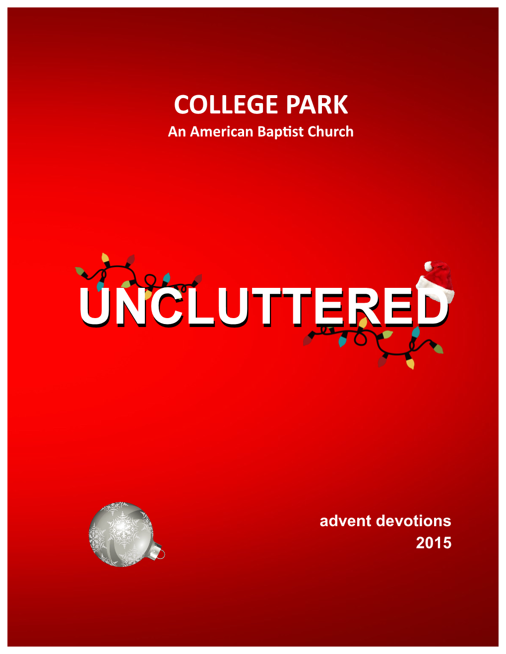 Uncluttered Uncluttered