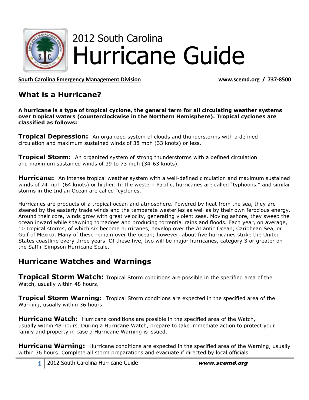 Hurricane Guide