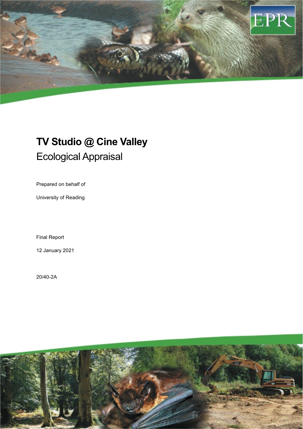 TV Studio @ Cine Valley Ecological Appraisal