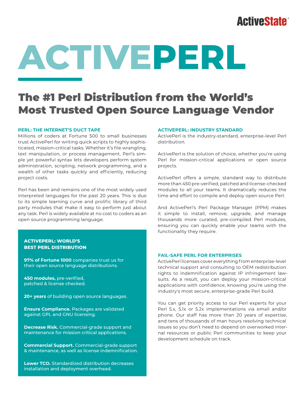 Datasheet Activepearl