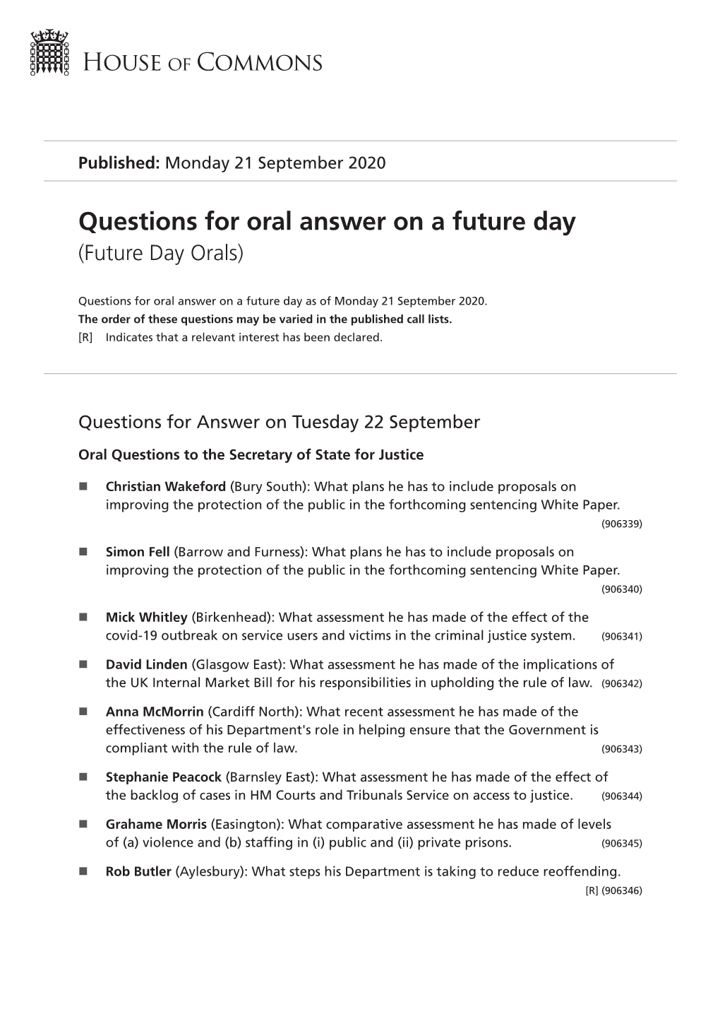 View Future Day Orals PDF File 0.11 MB