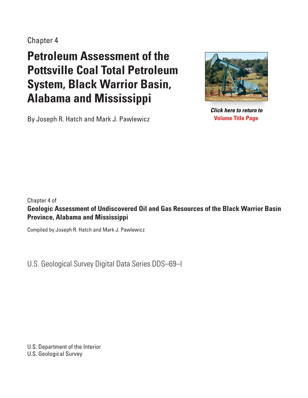 Chapter 4 — Petroleum Assessment of the Pottsville Coal Total