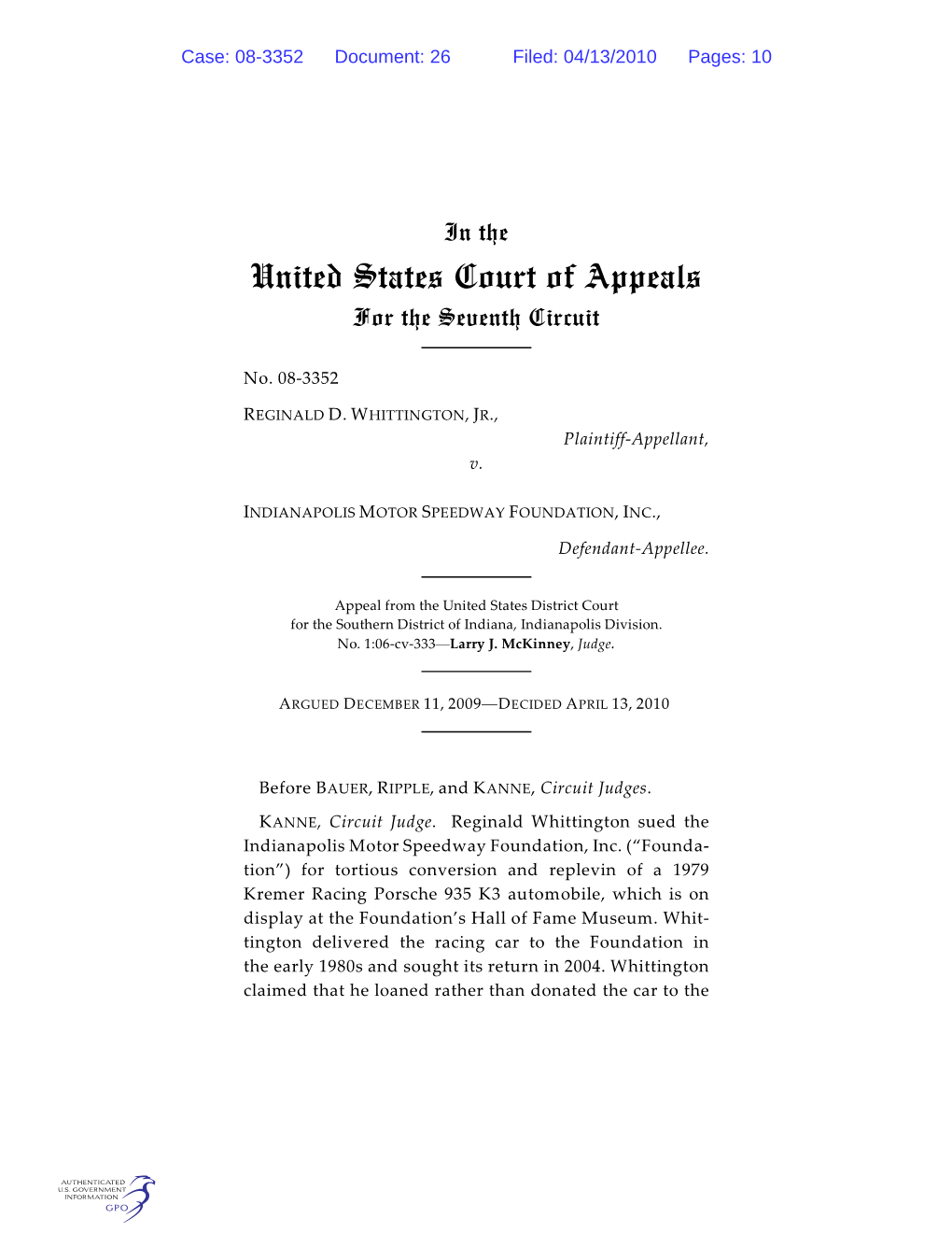 United States Court of Appeals for the Seventh Circuit