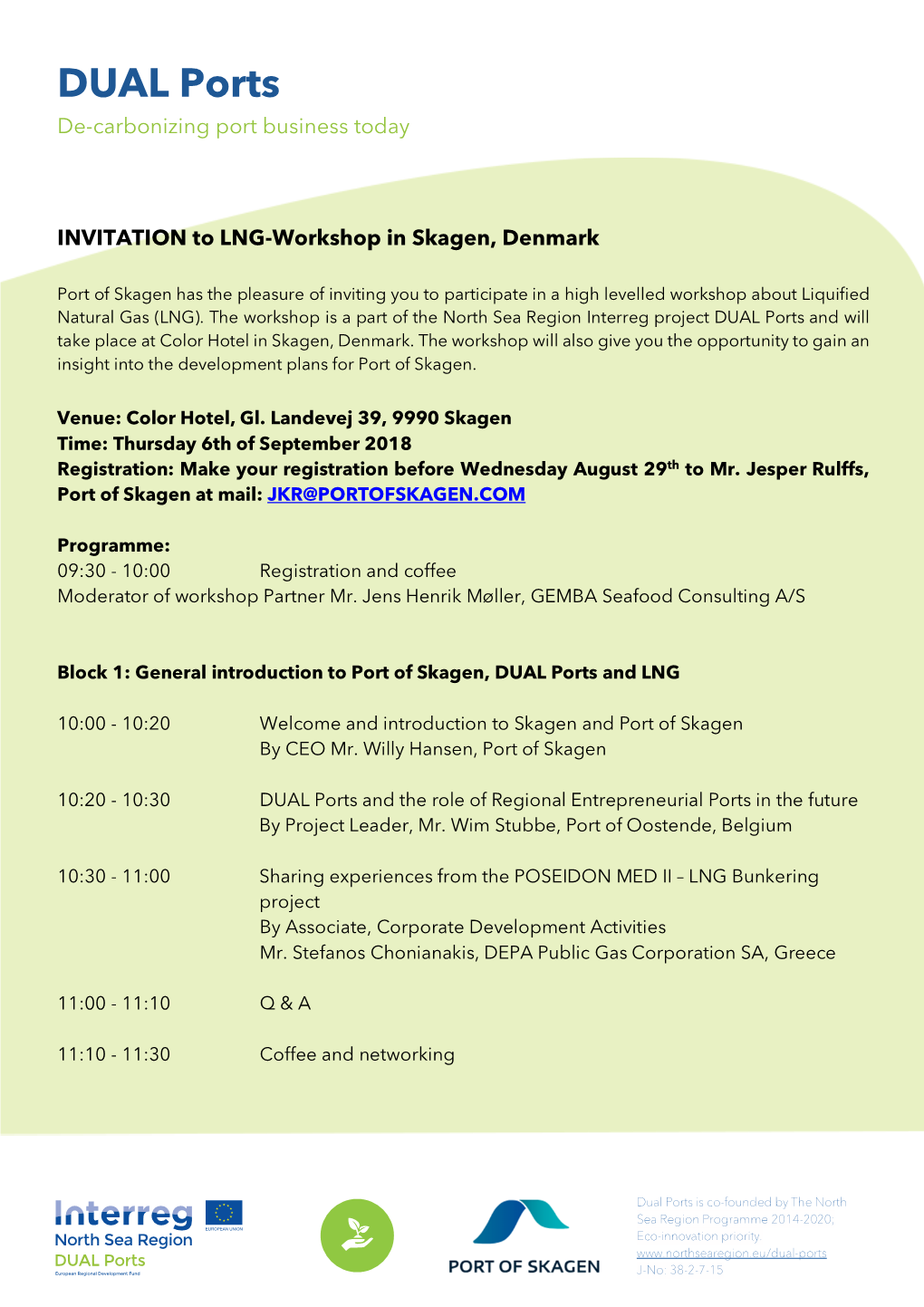 You Can See the Invitation and Agenda for the Workshop Here