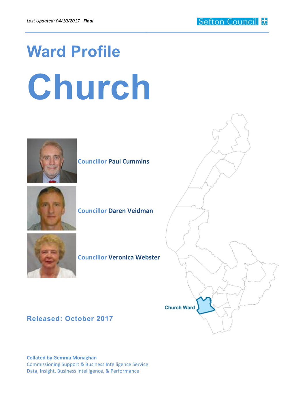 Church Ward Profile