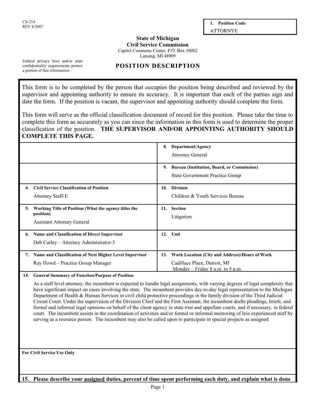 CS-214 Position Description Form s20