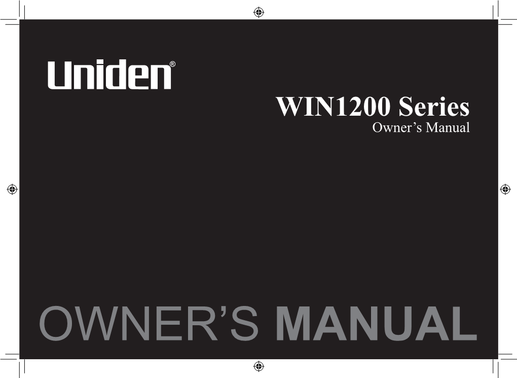 Owner's Manual